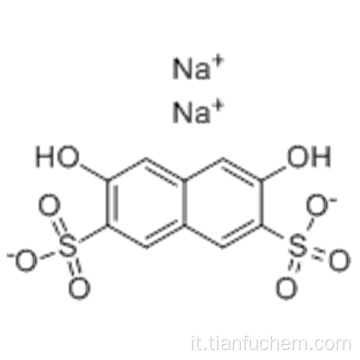 Disodio 3,6-diidrossinaftalene-2,7-disolfonato CAS 7153-21-1
